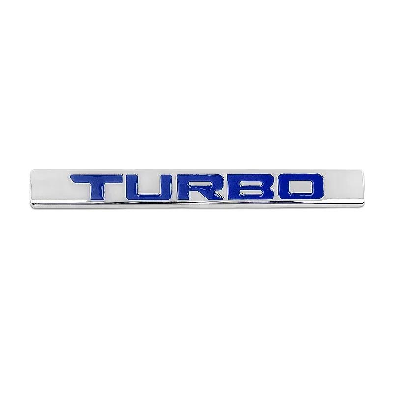 Auto Body Side Emblem Badge Sticker Decoratie for Honda TURBO Accord CRV Civic City Odyssey Elysion CRZ Fit Jade