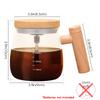 Self Stirring Coffee Cup Electric Stirring Mug 400ml Self Mixing Mug Glass Waterproof Automatic Electric Protein Powder Mix Cup