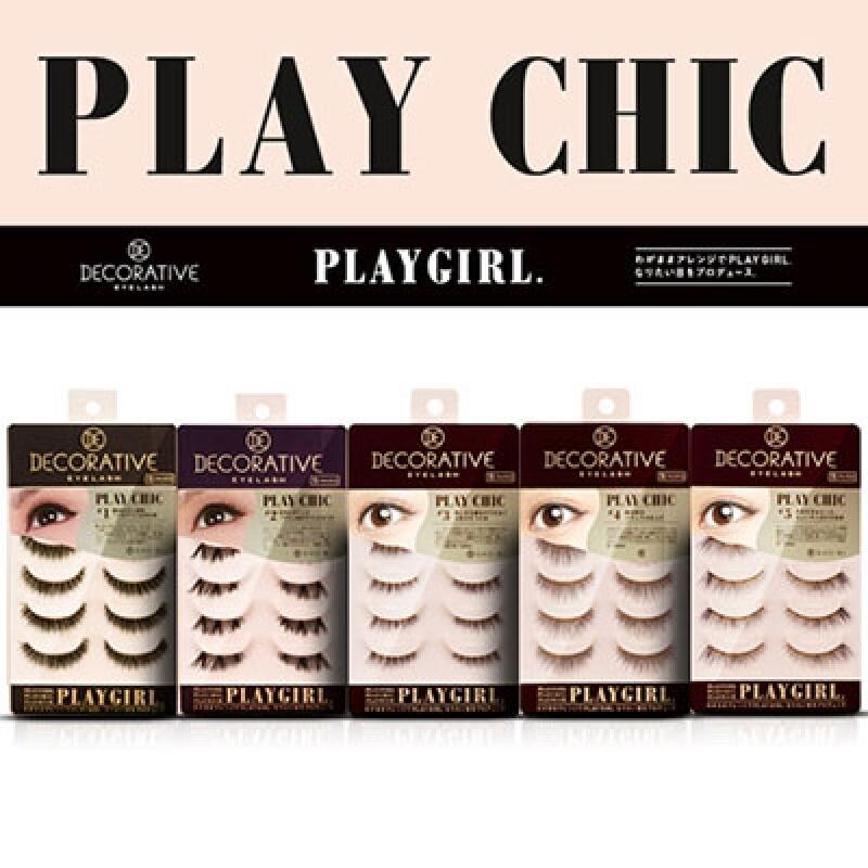 

PLAY GIRL CHIC False Eyelashes: 5 Types PLAY CHIC No.4