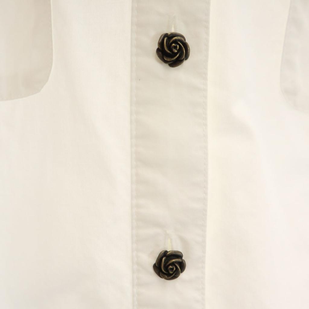 Marc by Marc Jacobs Long Sleeve Bow Tie Shirt XS White Women Used