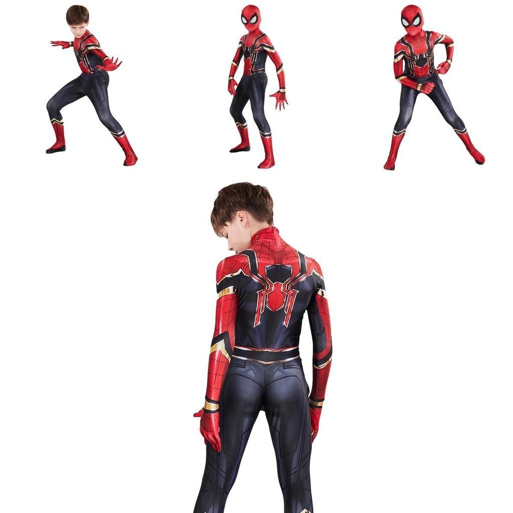 Breathable Lightweight Iron Spiderman Suit Superhero Costume Perfect For Cosplay