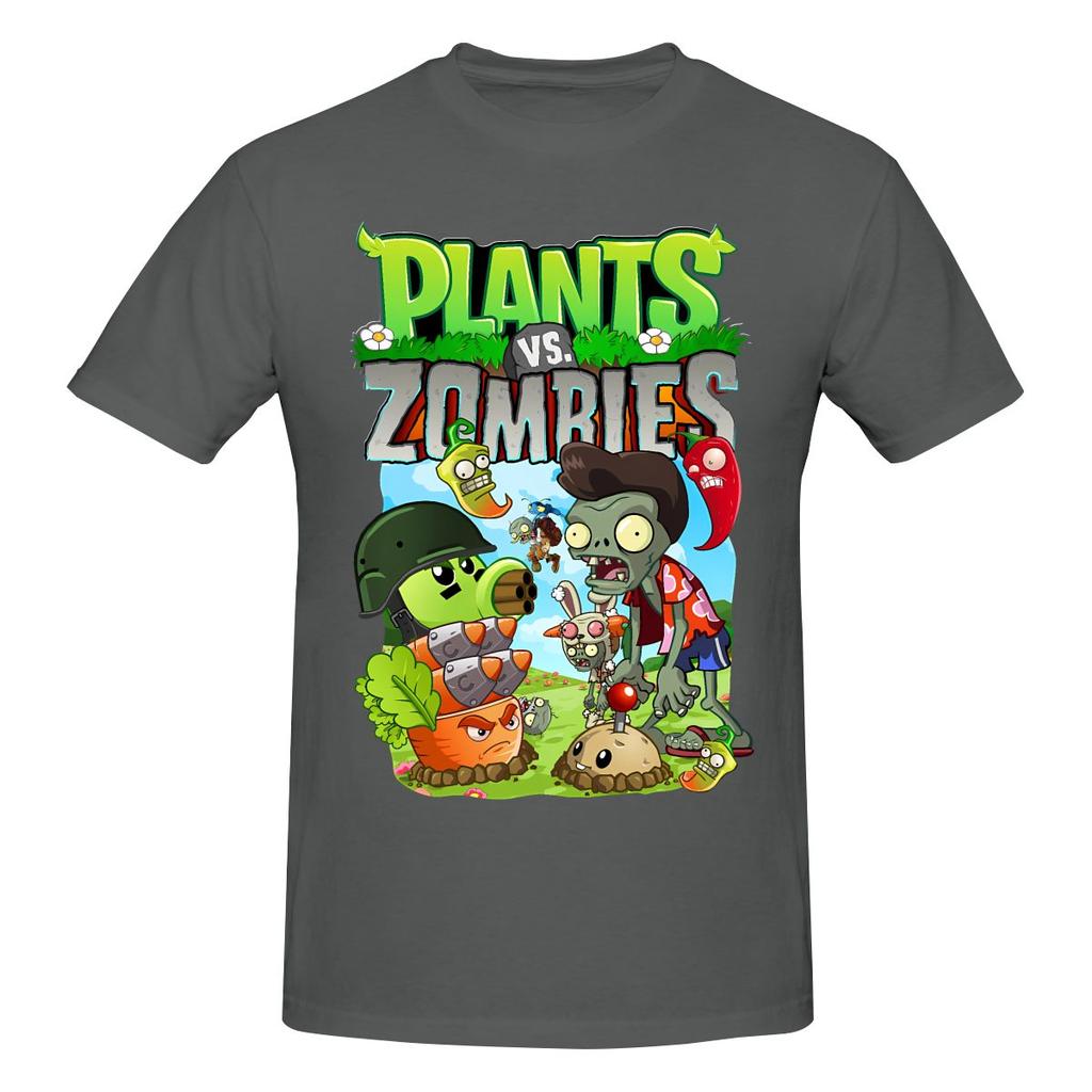 Funny Plants Vs Zombies Perfect Gift Unisexs Printed Tshirt Unisex T Shirtshirt Sport