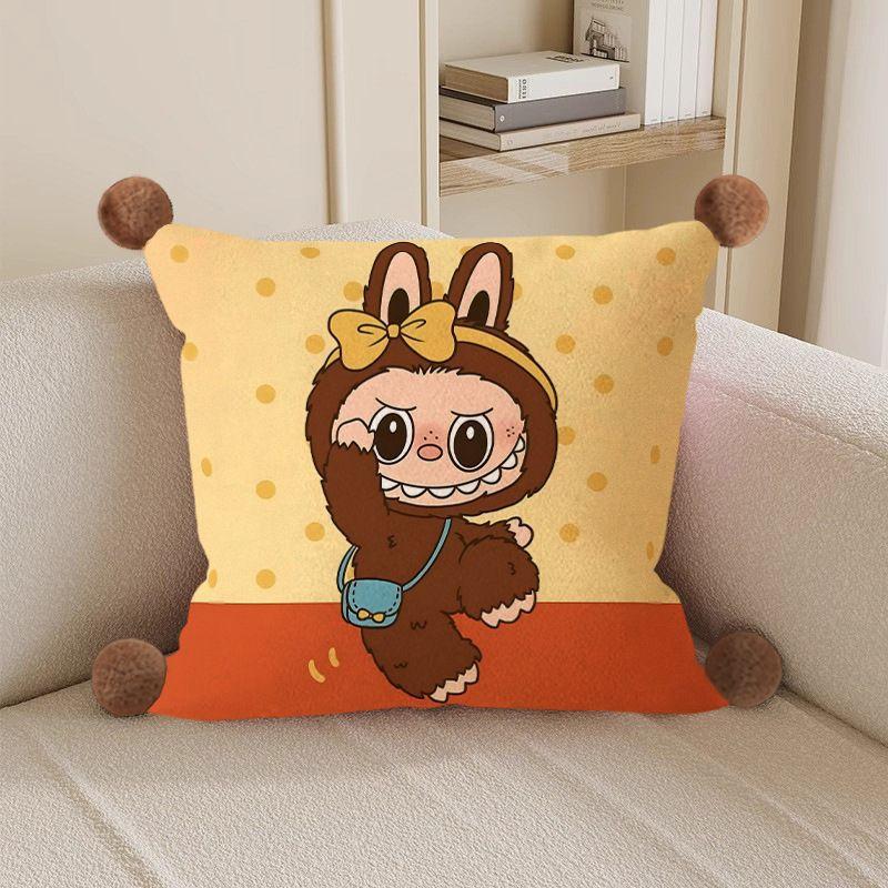 Peripheral Series Throw Pillow Cartoon Doll Throw Pillow, Pillow Cushion Gift, Backrest Cushion Pillow