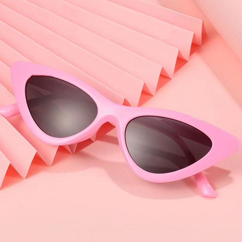 Vintage Triangle Cat's Eye Sunglasses Women's Brand Designer Fashion Sun Glasses Lady Outdoor Hip-hop Eyewear UV400