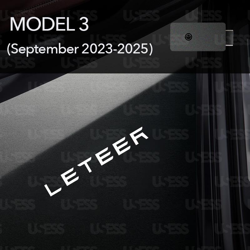 

2 шт. Приветственные огни для дверей автомобиля Для Tesla Model 3 Новый Model Y 2025 Иконка приветствия HD светодиоды Теневая лампа Проектор Атмосферный свет 2 PCS