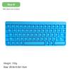 Keyboard Push Bubble Fidget Sensory Toys Rainbow Popping Silicone Game Toy Anxiety & Stress Reliever  Toy For Kids And Adu