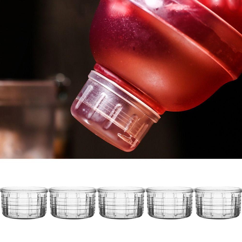 5pcs Splash-proof Bartender Cup Cover Thickened Wine Mixer Lid Bartending Tools Mixing Cup Lid Bar