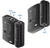 Black LAN TESTER RJ45 LED NETWORK CABLE TESTER RJ11RJ12