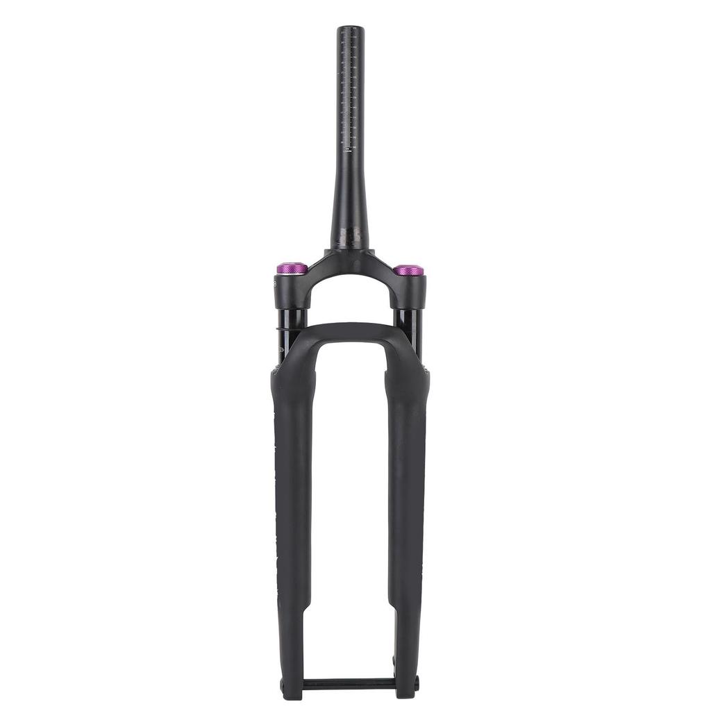 Bike Front Suspension Fork Aluminum Alloy 12x100MM Through Axle Manual Lockout Shock Absorber Air Su