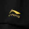 Li Ning Daily Prosperity Series CNY Comfortable Casual American Simple Sports Baseball Collar Loose Knit Sweater Men Tops Black AFDV535-1