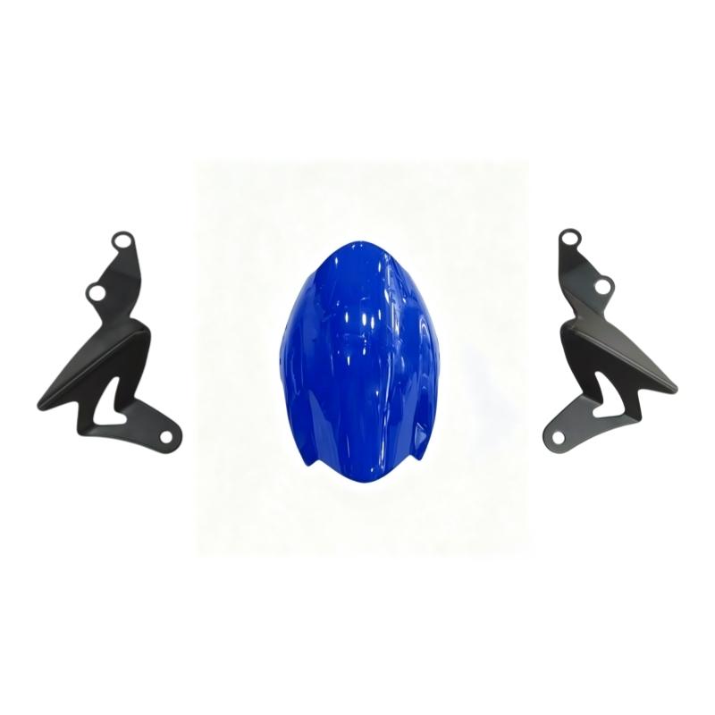Motorcycle windshield air deflector Flow Guide Plate Double Bubble heightened version for Ducati 696 796 795 M1000