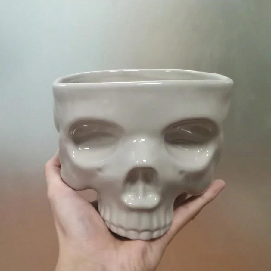 300/500ml Halloween Bowl Ceramic Fruit Bowl Restaurant Bar Ableware Decorations Festival Noodles Candy Bowl Kitchen Tableware