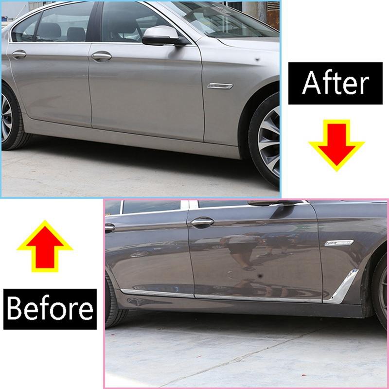 1pár příslušenství bočních blatníků z chromové nerezové oceli pro BMW řady 5 F10 520Li 525Li 530 535Li