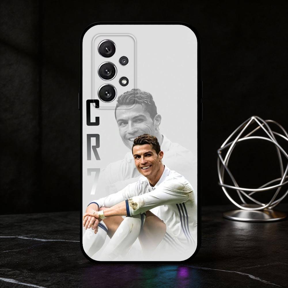 G-Global idol C-CR7 phone Case For Samsung S25,24,21,22,23,30,Ultra,20,Plus,Fe,Lite,Note Soft Black Cover