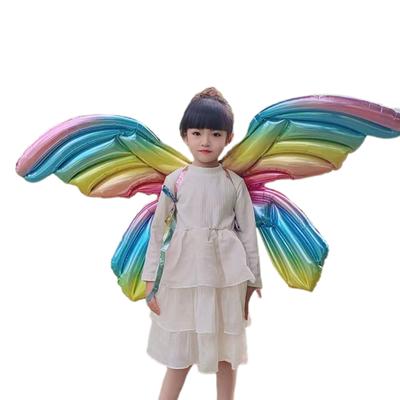 Balloon Fairy Butterflies Wings Angel Wings for Party Decors Fancy-Dress Costume Photography Props for Halloween-Cosplay