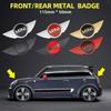 Metal Car Rear Front Hood Emblem Badge Decoration for BMW Mini Cooper R55 R56 R60 R61 Replacement Logo Auto Styling Accessories E6