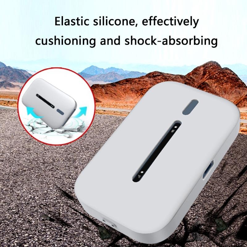 Flexible Soft Silicone Protector Case Housing For Mobile WiFi 3 Router Earbud Shockproof Cover Scratch Resistant Sleeve