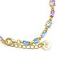 Bracelet - Luxenter - Morae - Argent 925 - Or 18k - Zircone multicolore