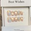 Summer Fresh Hand-painted Cat Eye Sequins Manicure Hand-wearing Nail Film