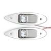 ZMFJH Green+Red LED Boat Side Light Waterproof Navigation Light Corrosion Resistant Signal Sailing Lamp For Marine Boat Yacht
