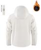 Herren Winter Plus Samt Verdickte Kapuzenjacke für Outdoor-Sport & Freizeit