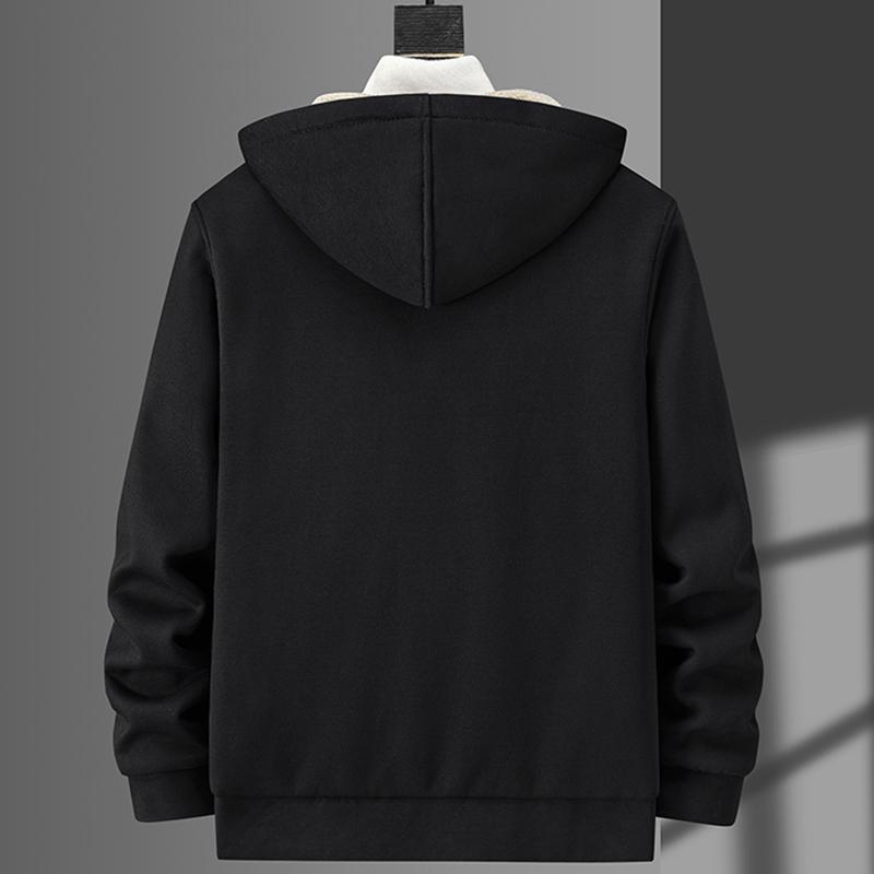 Herren Winter Kapuzenjacke Dicke Warme Zip Up Kapuzenjacke Für Herbst Winter