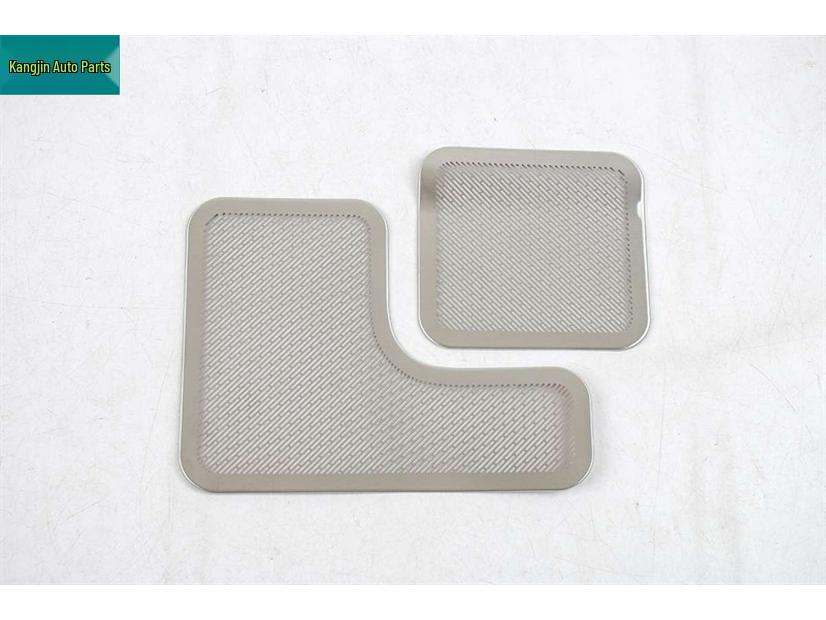 Ideal 25 I8 Silver Steel Interior Front Hood & Four Door Speaker Covers