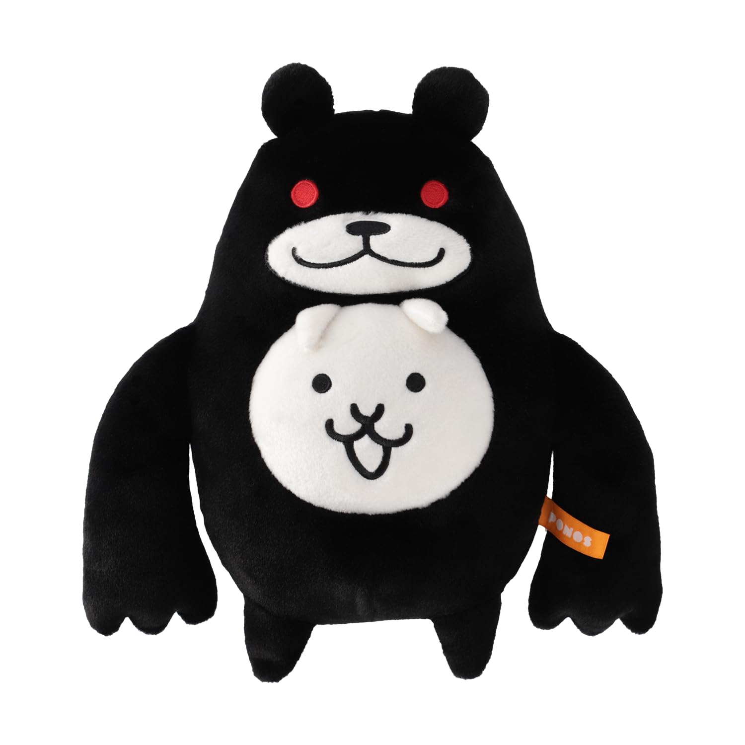 

Plush Toy Medium Black Cat by Nyanko Daishouten чёрный