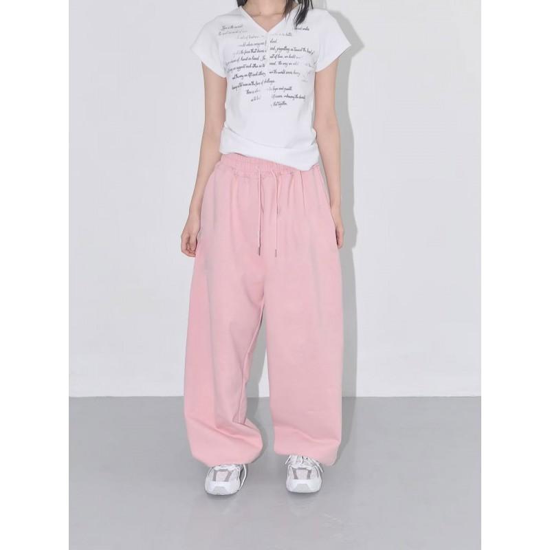Y2K Hip Hop Streetwear Weite Jogginghosen Damen Lockerer Schnitt Freizeithosen Mode