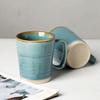 Mug kiln transformation coffee cup, home retro drinking ceramic cup, breakfast milk cup