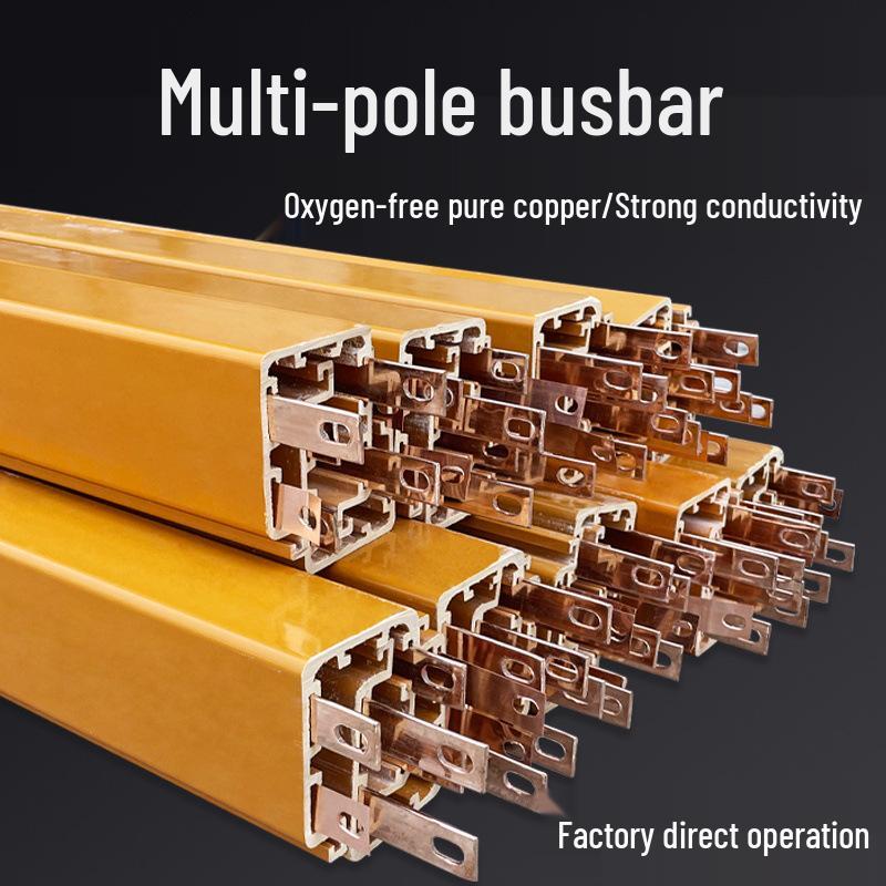 

Crane DHG Aluminum Alloy HXTS/L Multipolar Tubular Busbar Conductor Rail, Three/Four-Pole. 3-Pole 6 sq. mm