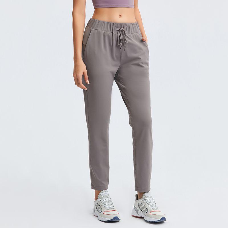 

Original Loose Yoga Pants Women s Outwear High Elastic Quick-Drying Straight-leg Outdoor Casual Pants Running Exercise Workout Pants Women Haiyuenyan M/6 (Recommendation 52.50 kg-57.50 kg