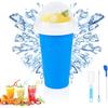 Slushie Maker Cup - TIK TOK Quick Frozen Magic Cup, Portable Double Layers Cool Slushee Maker For MilkShake,Juice,Ice Cream Make & More, Super Fun