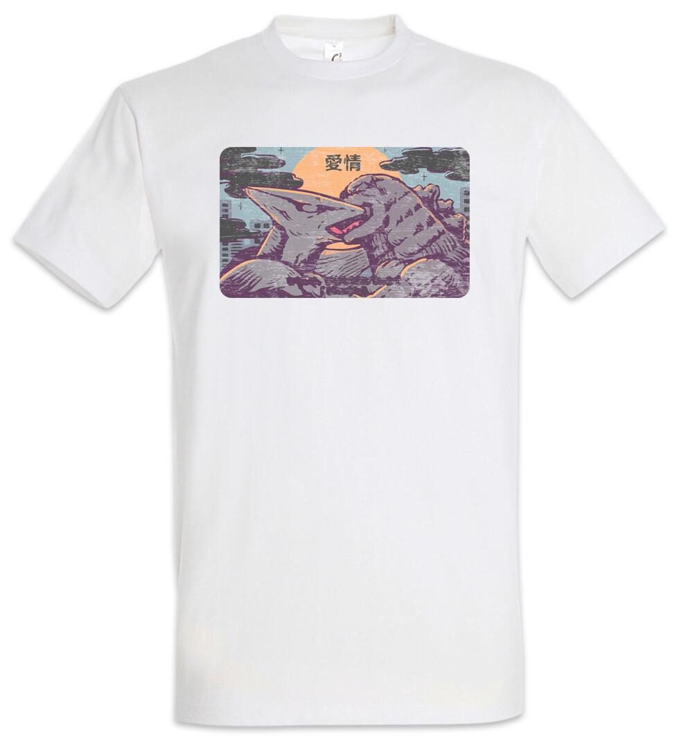 Kaiju Kiss T-Shirt Pacific Station Mech Monster Rim Fun Island Kong- M