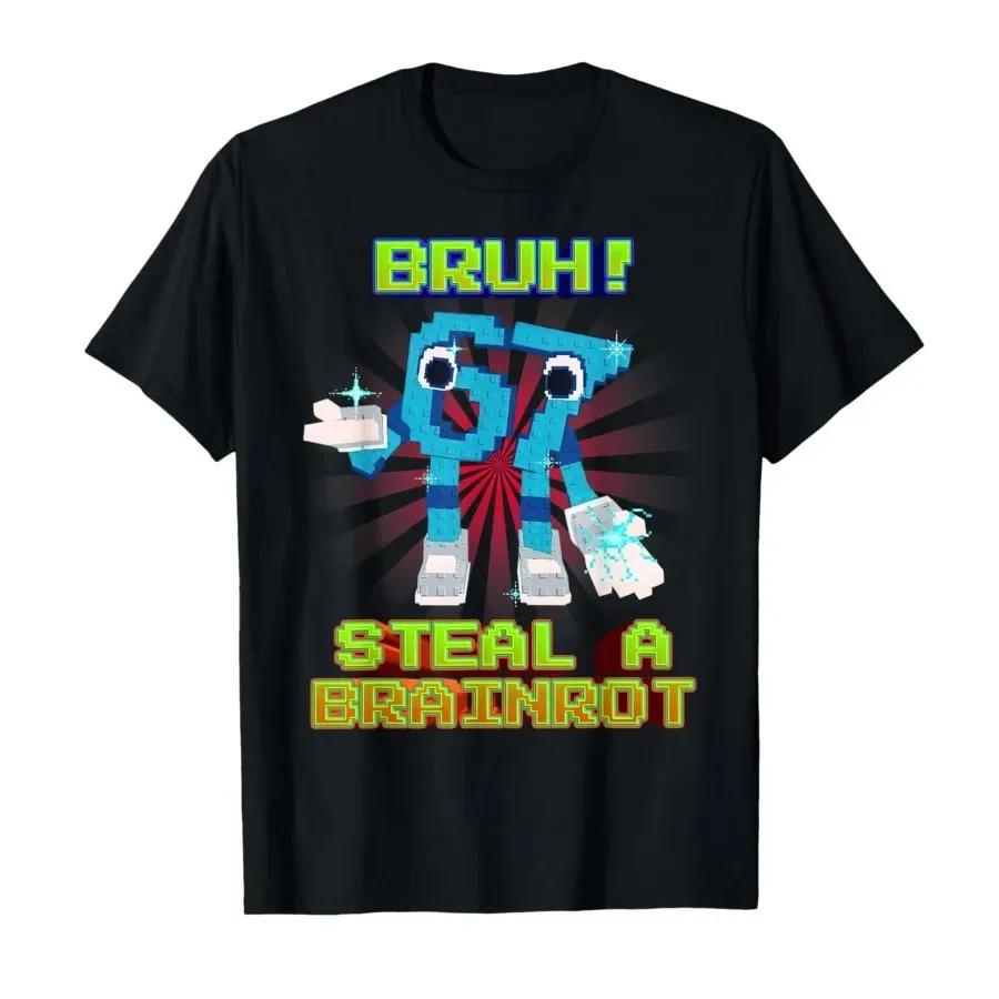 67 Six Seven Funny Italian Brainrot Gaming Meme Tshirt Unisex Unisex Oversized Y2k Short Sleeve Street Hip Hop Streetwear Clothing