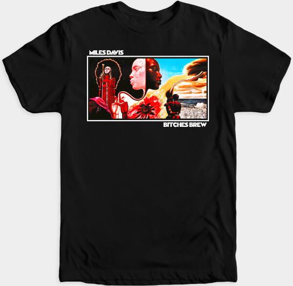 1970s Jazz Miles Davis John McLaughlin Bitches Brew Pharaoh s Dance Trumpet Tee Unisex T-Shirt XXXXL
