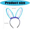 LED Glowing Hairband For Parties With Color Changing Lights And Comfortable LED Costume Props Role Play Birthday Party