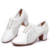 Fashion Ladies Dance Shoes Corium Mesh Sneakers Women's Soft Sole Sailor Dance Square Dance Shoes Breathable Mesh Shoes