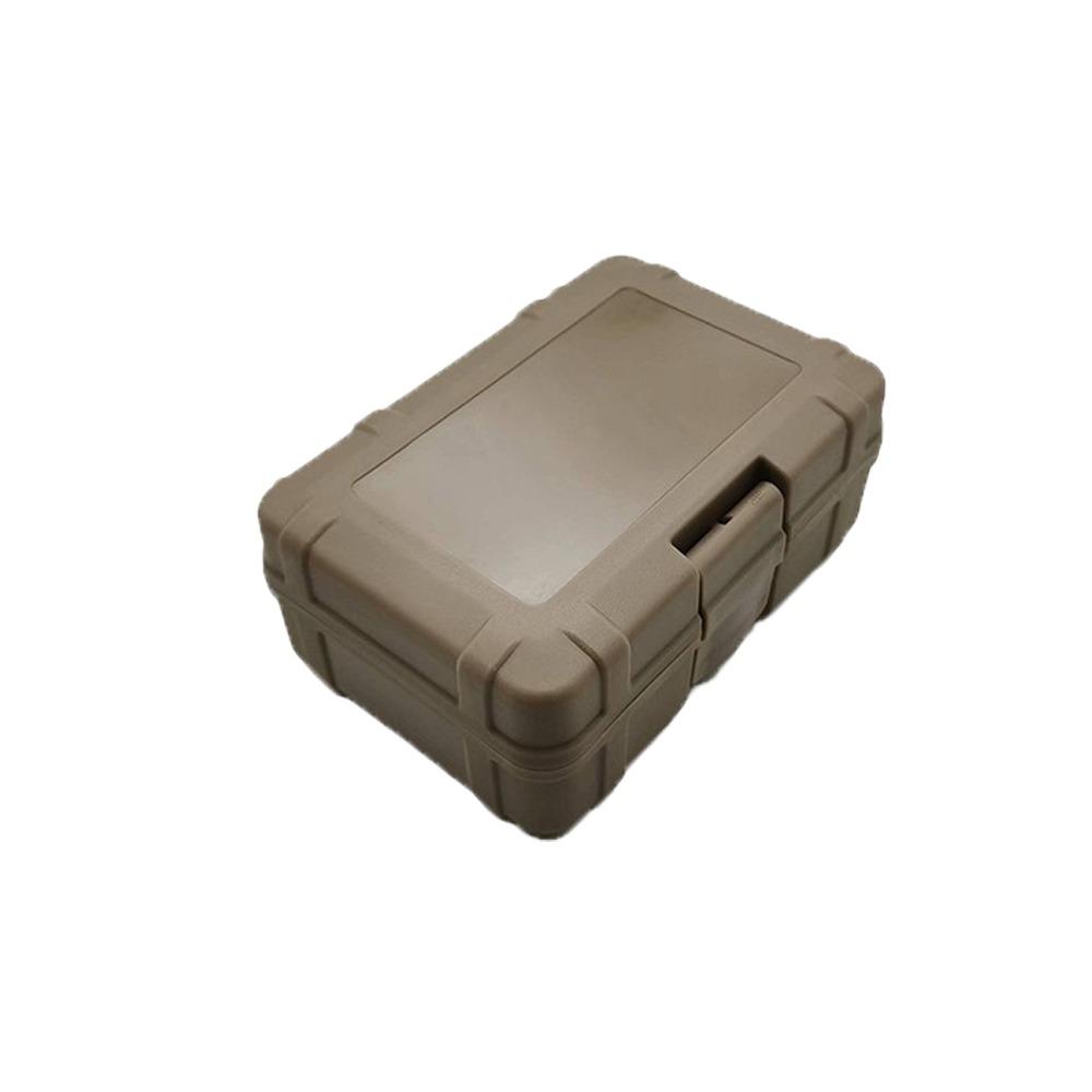 

Portable Plastic Toolbox with Shockproof Sponge Dustproof Instrument Protection Box Multi-function Equipment Tool Case Parts Box хакі