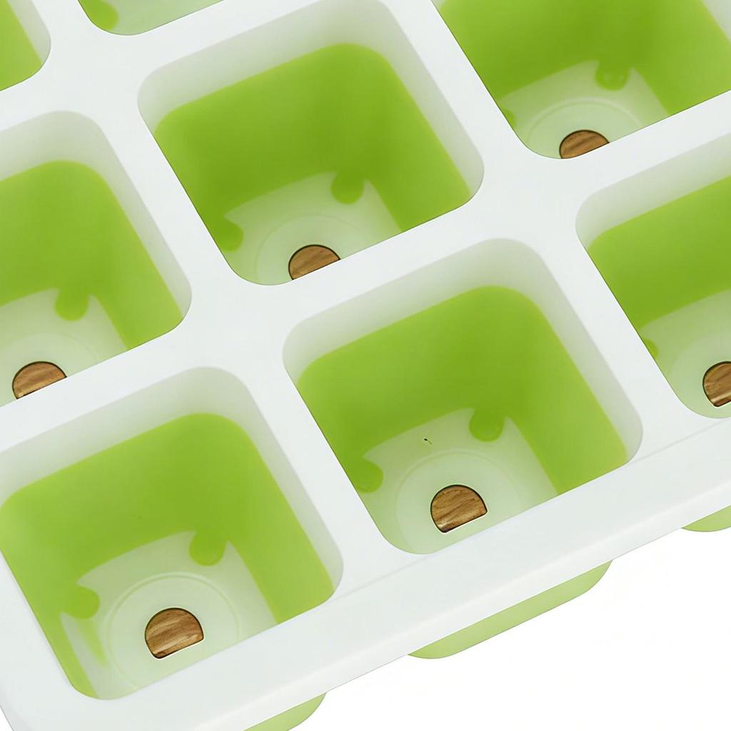 Plant Germination Trays 12-Cells Reusable Grow Box Vegetables Starter Tray For Men Women Beginners Indoor Home Apartment Living