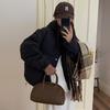 Winter New Korean Style Thick Loose  Bread Clothing Cotton Jacket with Hooded
