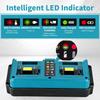 Dual Ports Charger Replacement for Makita 18V Battery Charger,for Makita 11.1V-18V LXT Li-ion Battery BL1811 BL1811 BL1811 BL181