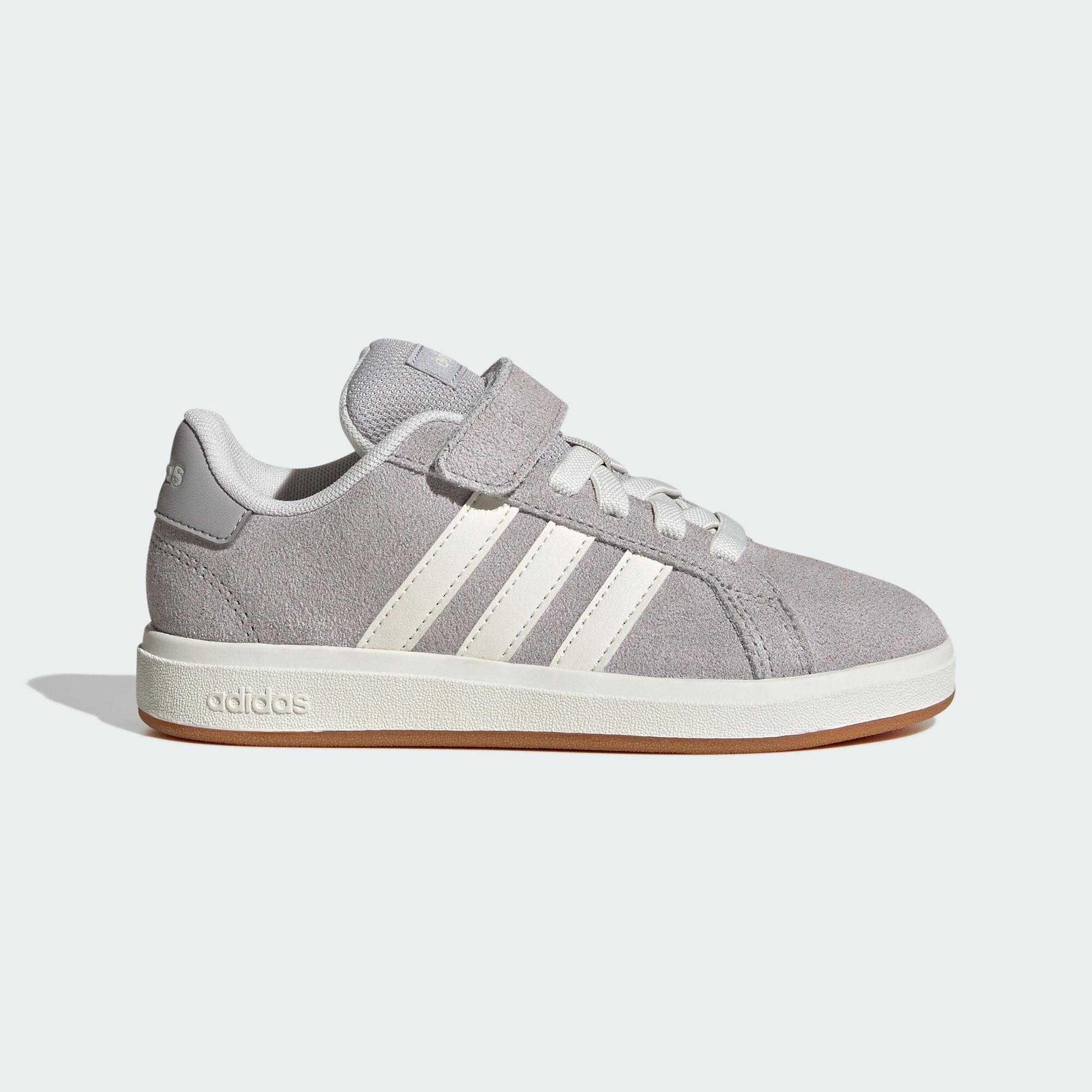 adidas Grand Court 00s Grey Two Off White Gum (PS) 28.5