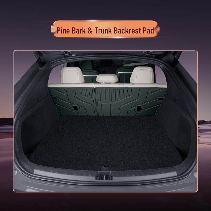 Vehicle-Specific YU7 TPE Floor Mats: Fully Enclosed, Matches Original Car Interior Color
