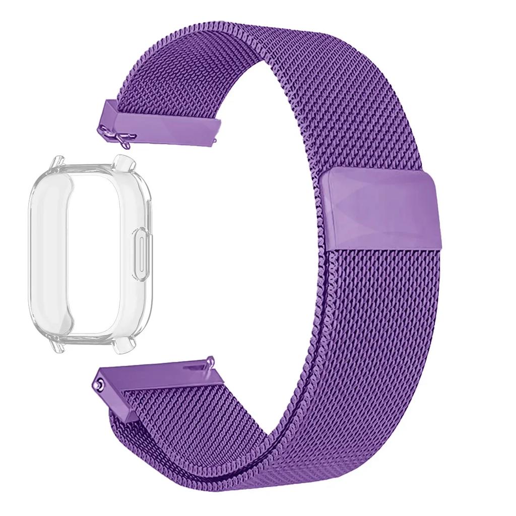 Case+Milanese Strap For Redmi Watch 5 Active Band TPU Soft Case Screen Protector For Redmi Watch 5 Lite Metal Magnetic Watchband