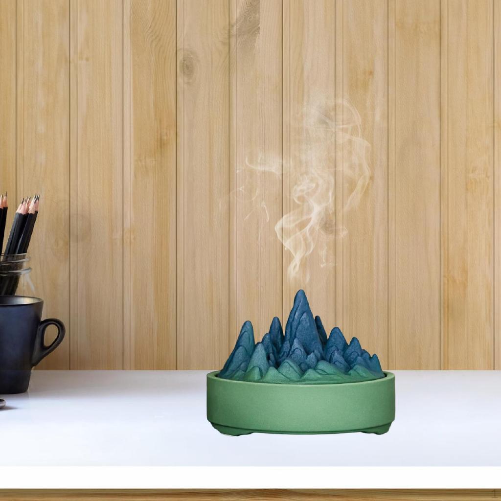 Ceramic Censer with Lid And Coil Holder for Home Use