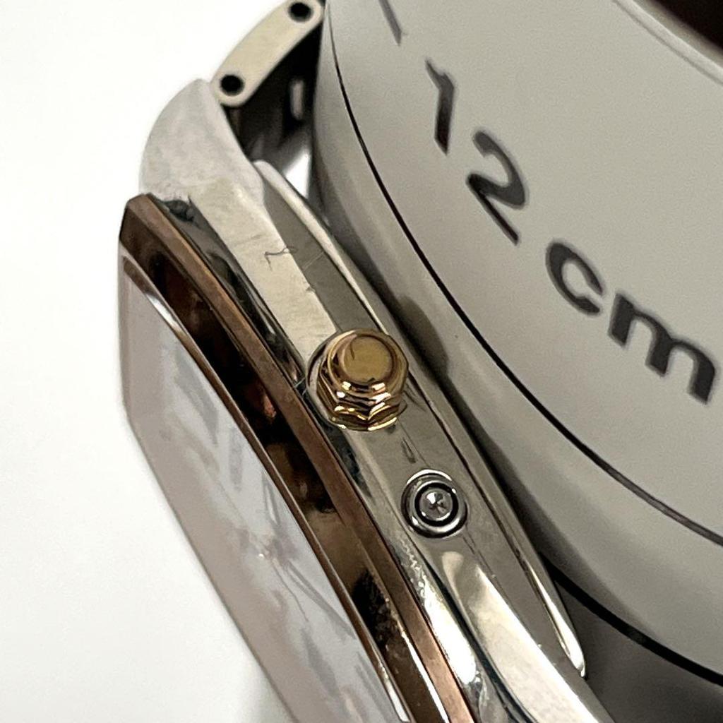 [USED] Seiko Lukia Radio-Controlled Solar Watch with Shell Dial, Tonneau Design, 1B32-0AA0