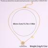 Light luxury titanium steel necklace, European and American fashion round diamond-encrusted niche necklace for women, high-end necklace