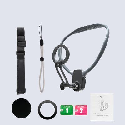 Universal Magnetic Neck Mount for Phones Neck Phone Stand 360 Degrees  Rotation HandsFree Phone Neck
