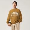 Li Ning Sports Life Collection Sweatshirt Unisex Gold Brown AWDU979-6